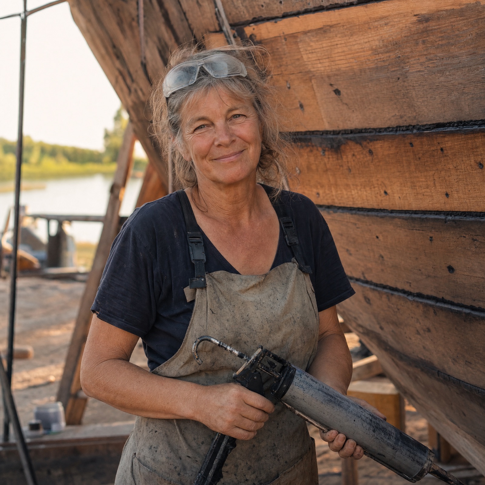 Marcel, gabarier du port de Pauillac